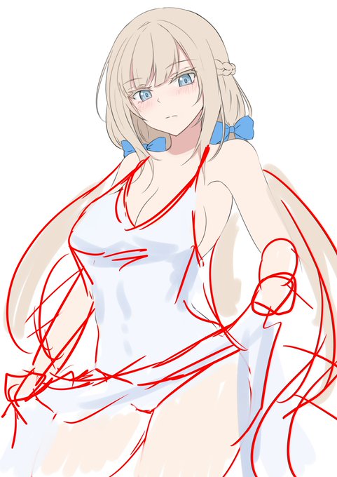 メリメリはドレスも考えてるよ(まだデザインが思いつかんの) 