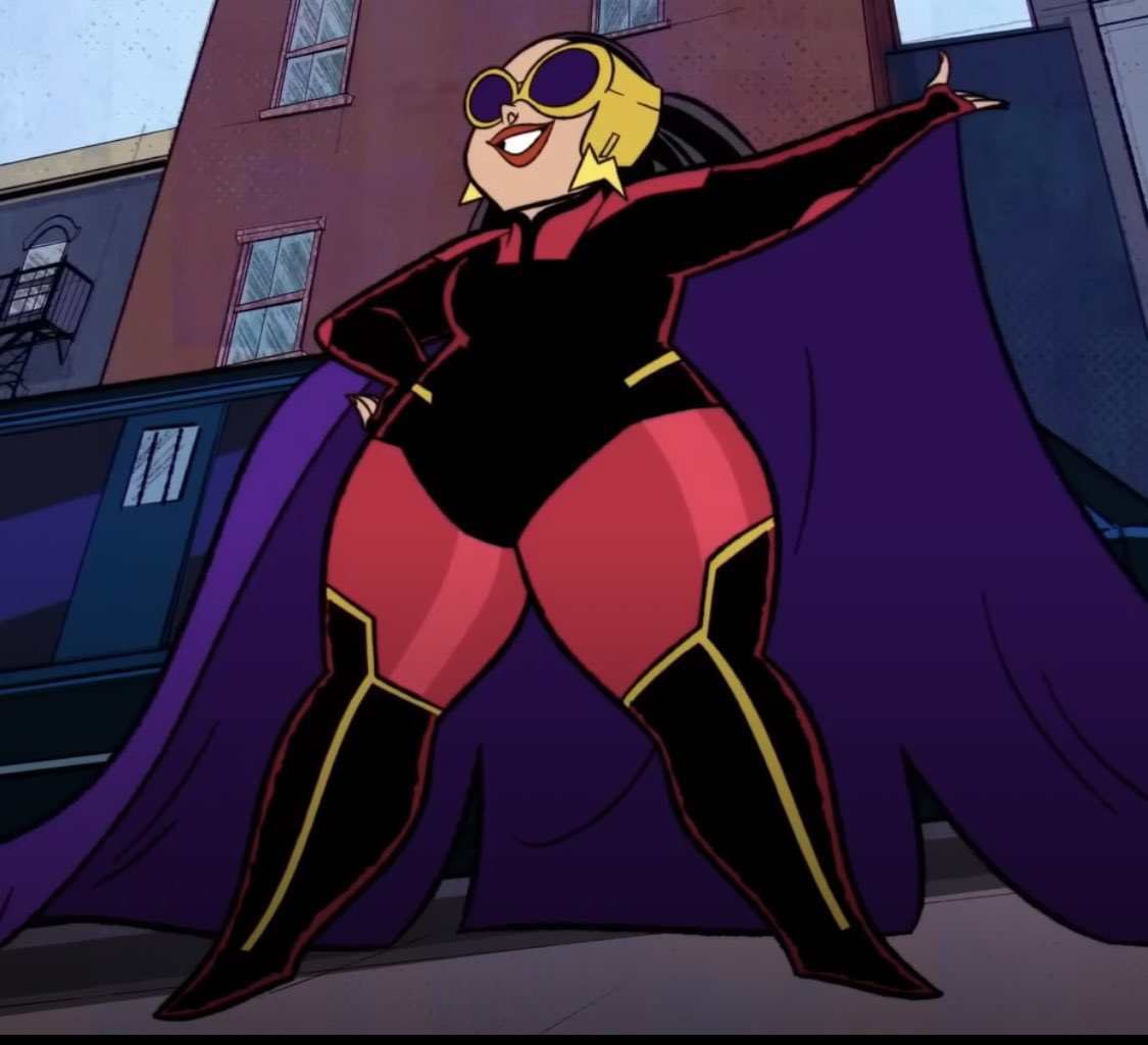 plussizeotd's tweet photo. todays plus size character of the day is odessa drake from moon girl and devil dinosaur! https://t.co/VjcawC7DRP