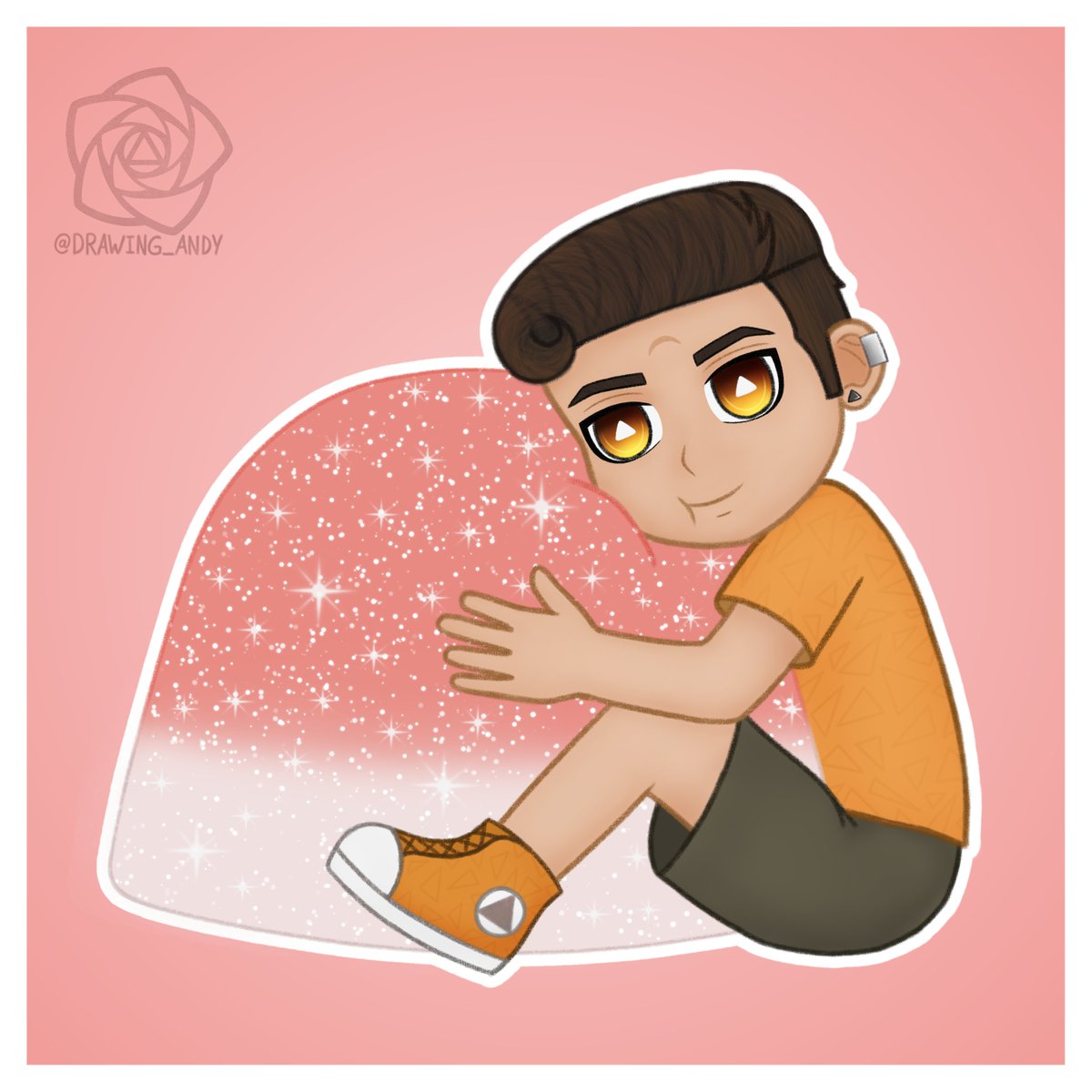 Drawing_Andy's tweet photo. these strawberry puffs are so good! definitely one of my favorites 🧡🍓 https://t.co/VVbRbovTS7