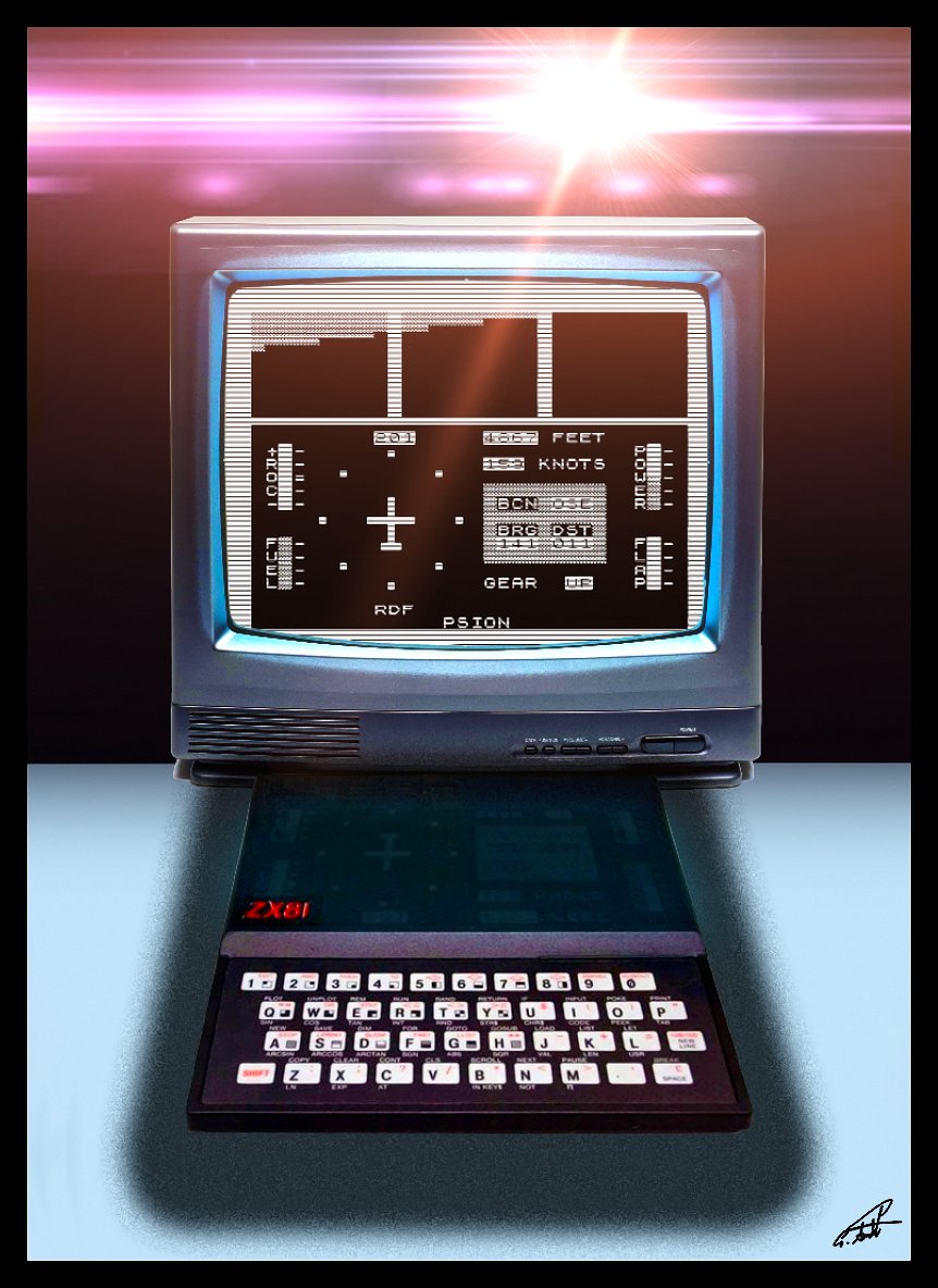 Here's a doodle of a memory... 🤔😶‍🌫️🖍️

Oh to once again experience the imagination of my 10 year old self so I could firmly believe that I was in full control of landing a Boeing 747!! ✈️👨‍✈️🛬 

#ZX81 #FlightSimulation #SinclairResearch #ZXSpectrum #80s #Nostalgia #FlightSimulator