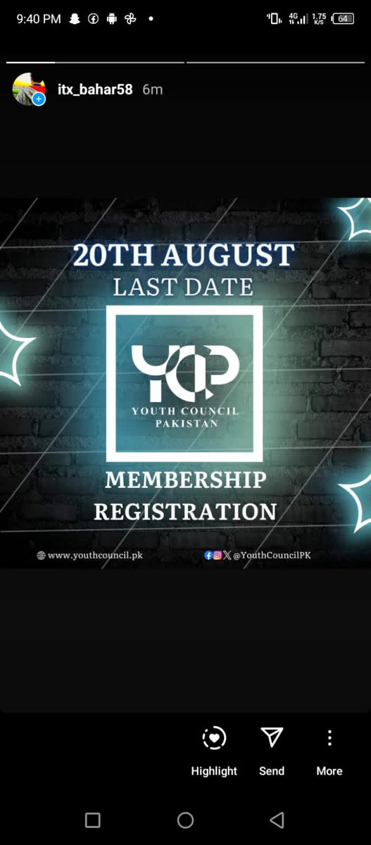 _KhanSalman's tweet photo. "🕐 Just 1 day left! Don't miss out on the chance to be a part of something greater. @YouthCouncilPK now and make your voice count! 🇵🇰
Form: https://t.co/hOW9ASjIWm
#YouthCouncilPakistan #joinYCP 
@PresidentYCP @MShehzadKhanPK https://t.co/oujSK7YdR0