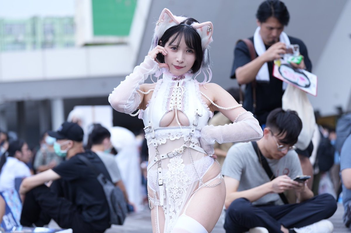 AwesomeCheuk's tweet photo. 20230819 &amp; 20 - FF41 Day 1 &amp; 2
Jillさんのcosplay 
- 性感系貓貓服
- 性感系僵屍服
@JILL_mw https://t.co/fc1Rg4Iy0i