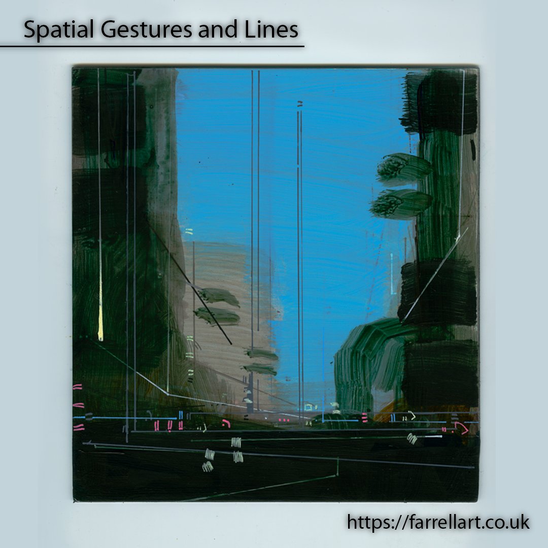 FarrellartVR's tweet image. Some tiny #Dibond panels exploring spatial gestures. Playing with the perceptual and conceptual space.
.

#art #fineart #paintingnyc #gesturalpainting #goldenacrylic #cityscape #skyscraper #newyorkpainting #contemporaryart #artwork #artoftheday #arts  #architecture #commissionart