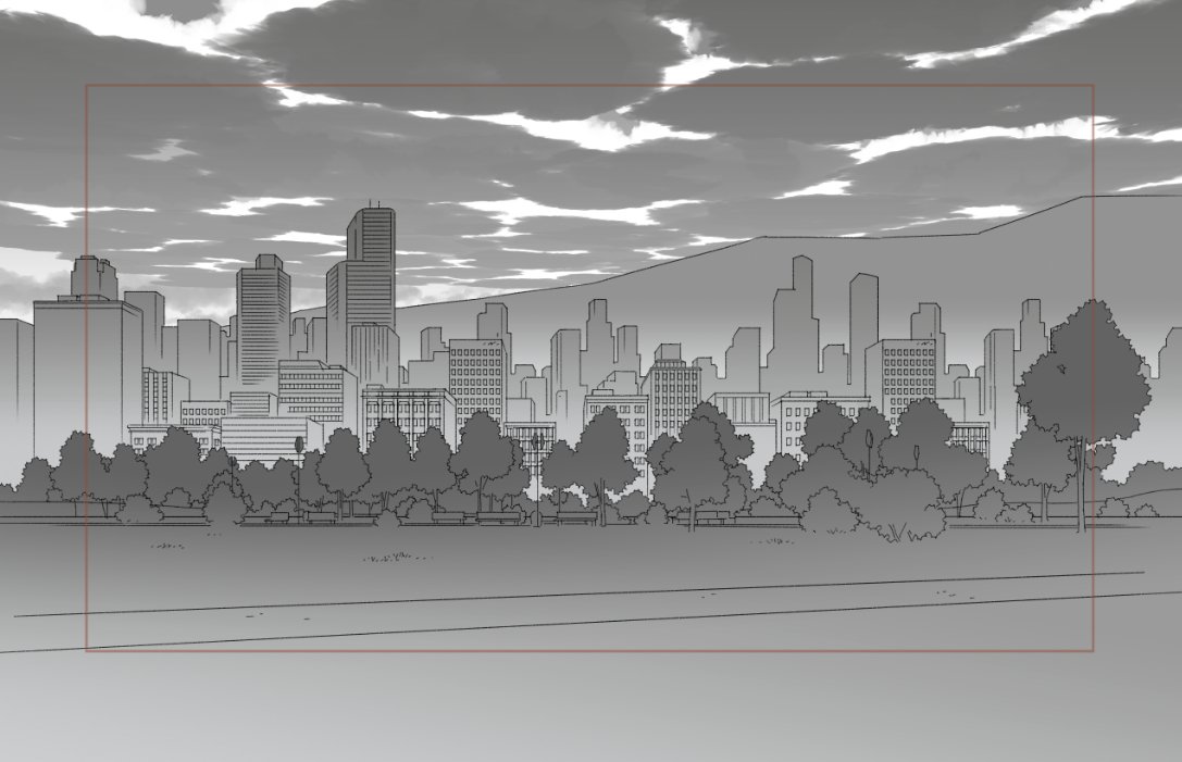Some BG layouts from episodes 6-8 of My Adventures with Superman!