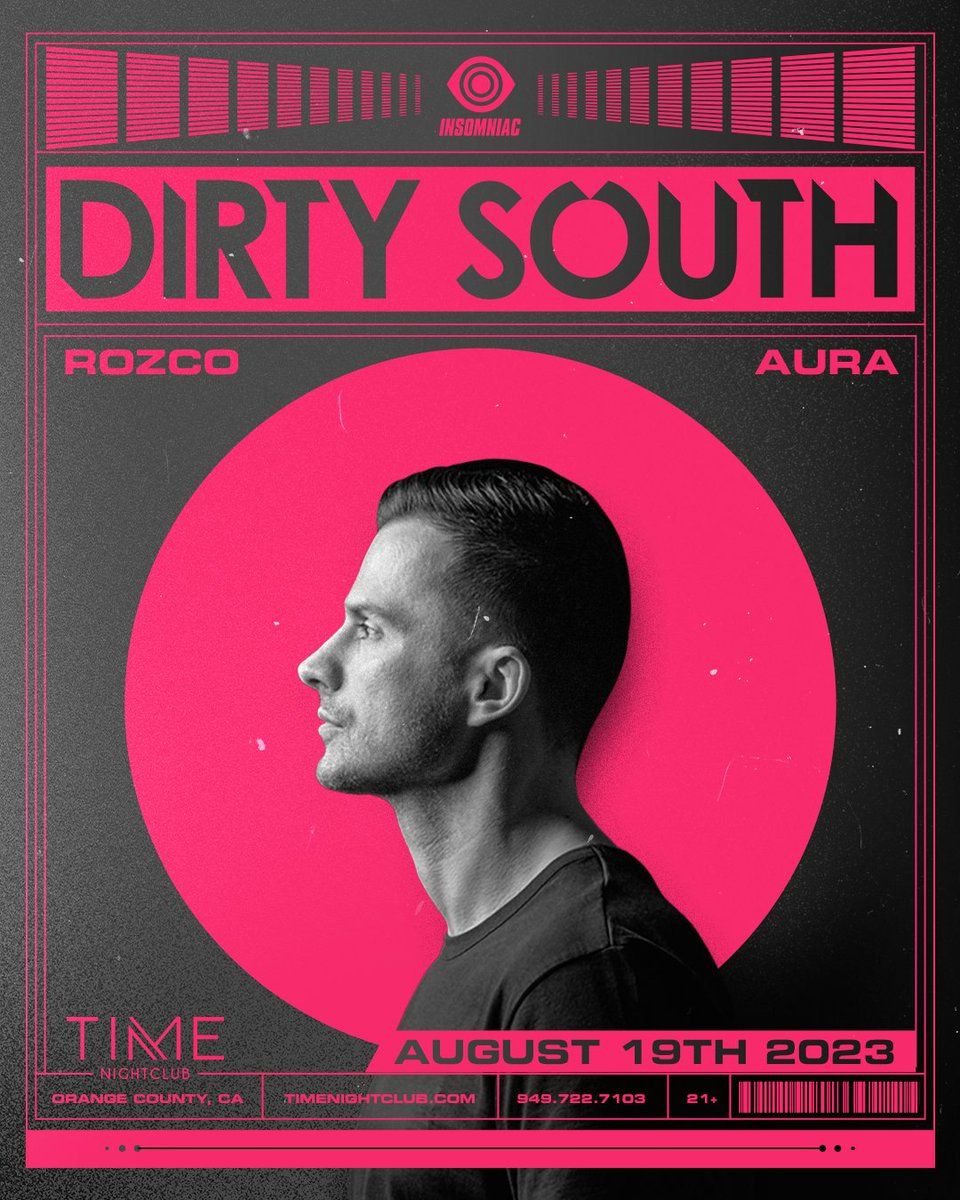 Tonight's the night! Get ready to get down to <a href="/dirtysouth/">Dirty South</a> joined by <a href="/Rozcodj/">Rozco</a> and Aura! 🕺🔥 Don't miss out on final tickets! → timenightclub.com/dirtysouth