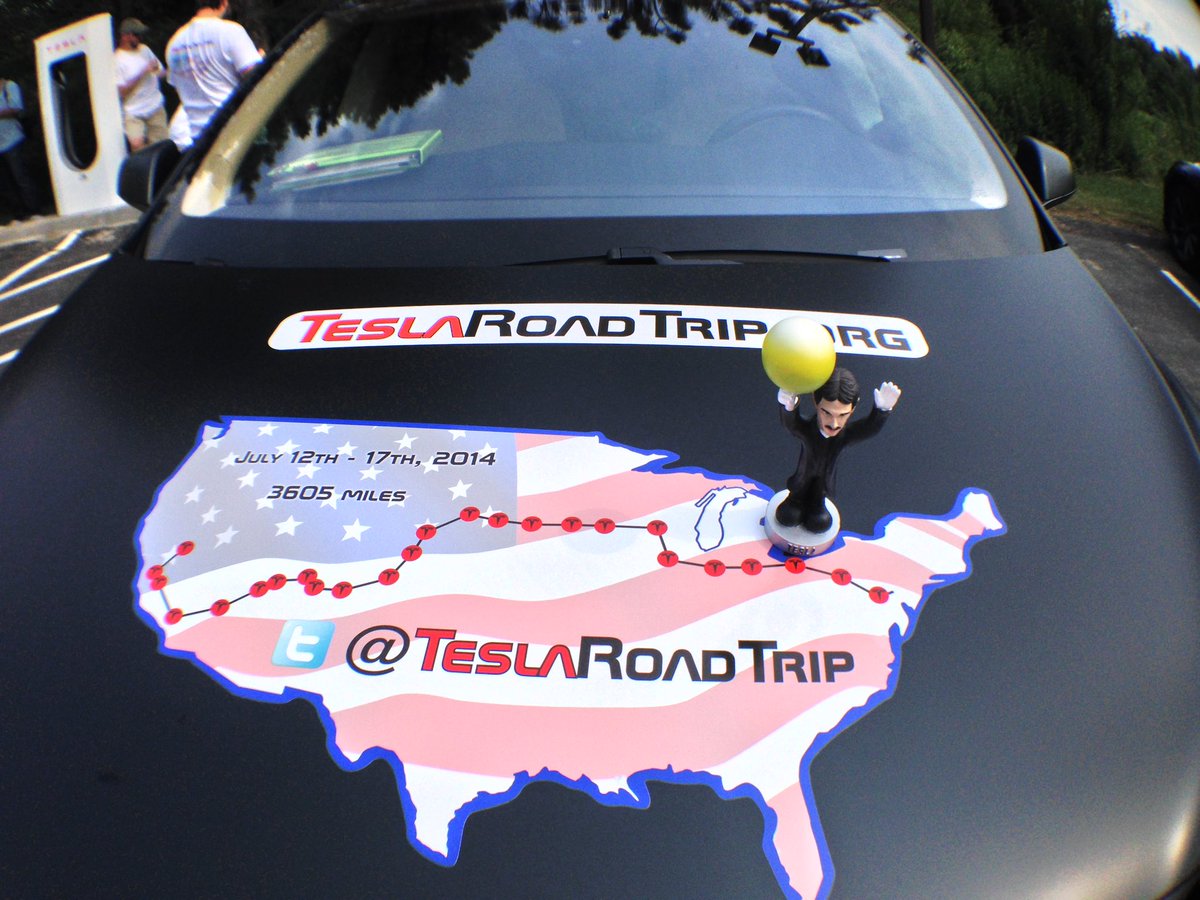TeslaRoadTrip's tweet photo. Nine years ago… Supercharging Across America. Good times!
#Tesla #ModelS #Supercharger  #SuperchargingAcrossAmerica #DriveFree https://t.co/3wRb7GjlBJ