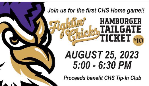 addiferguson31's tweet photo. Let me know if you want a tailgate ticket!!! #GoChicks
💜💛🤍 https://t.co/ra67R9BgpP