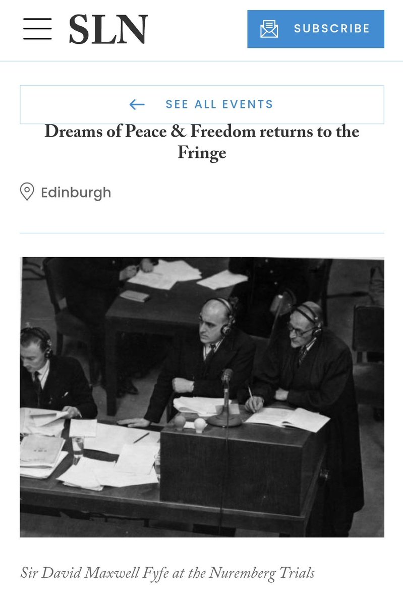EnglishCabaret's tweet photo. #DreamsofPeaceandFreedom, our song cycle about the birth of modern #humanrights returns to #edfringe tonight at 6.30 @Cvenues' newest venue C aurora. (Also next week on Thursday and Saturday at the same time)

Read all about it in @ScottishLegal ⬇️
https://t.co/ykWNjOEXhy https://t.co/MzAbr5tl5o