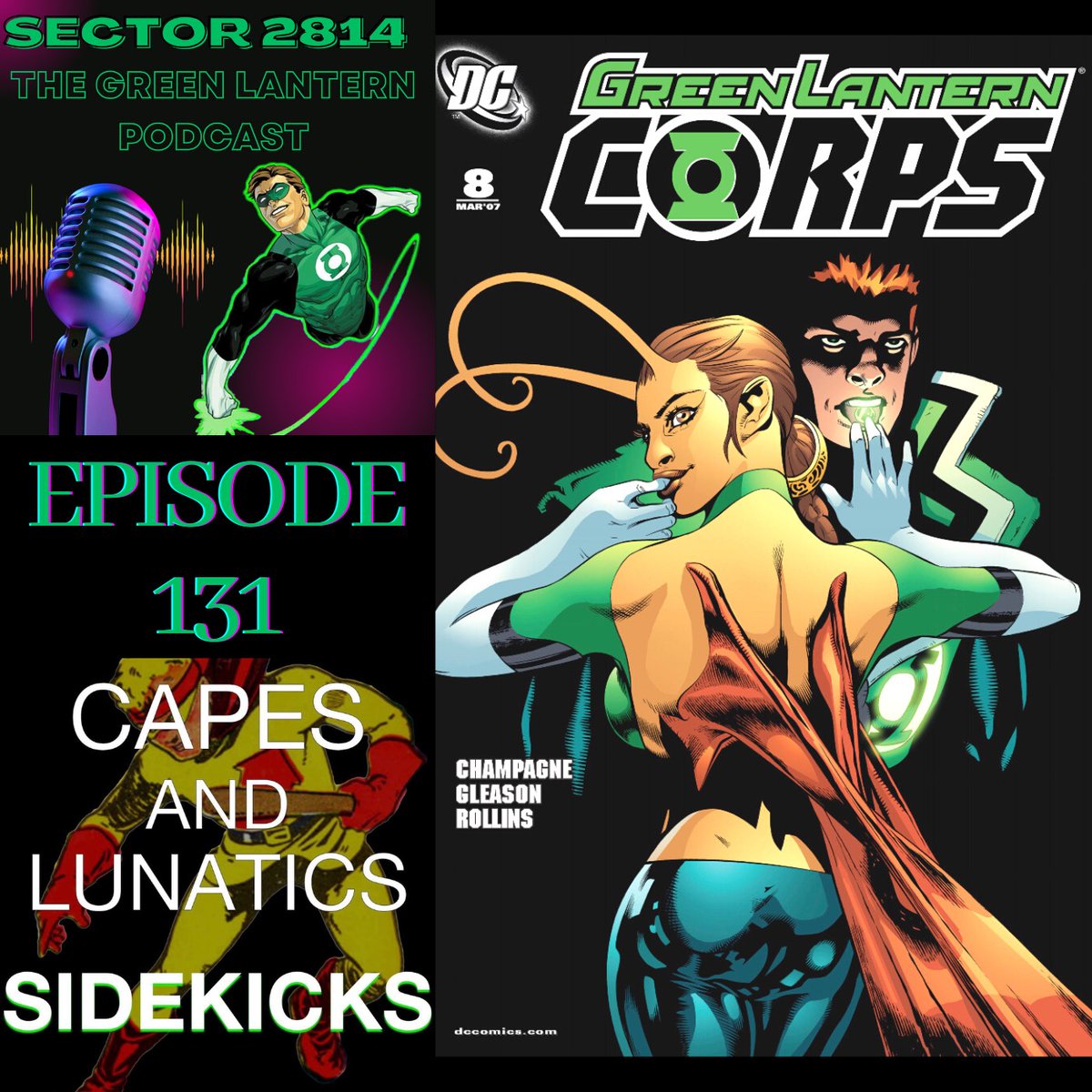 Sector 2814: The Green Lantern Podcast Episode #131 tinyurl.com/2jpymx34 Phil and Will review 'The Dark Side of Green' part 1 from #GreenLantern Corps #7-#9. PLUS: Will's thoughts on #knightterrors Green Lantern #1.  
#dccomics