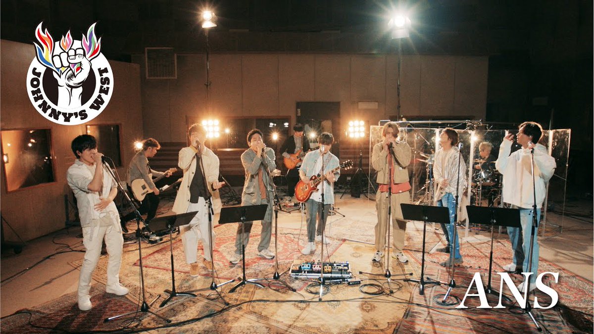 Old_HelloWorld's tweet photo. #JohnnysWEST presents another fantastic Special Studio Recording session of #ANS, featuring music by Tomohiro Kamiyama and lyrics by Kamiyama and Ryusei Fujii!

🎵Stream it here!
https://t.co/VrgknzI10Y 
#YourJohnnysMusic 

Follow @WEareWEST7 for more! https://t.co/9DrOv4fOBj