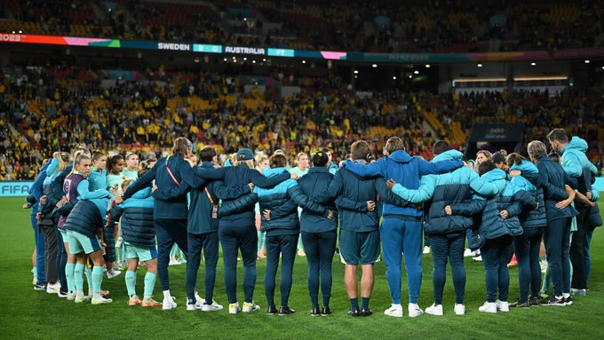 channelstv's tweet photo. #ICYMI: Sweden Take Third Place To Spoil Australia’s World Cup Party
https://t.co/l1HYvfsvE0

#FIFAWWC #SWEAUS https://t.co/oOUybWVGK9