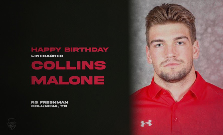 GovsFB's tweet photo. Happy Birthday to Linebacker, Collins Malone!! 🔥🔥🎩👌🏽

#BreakTheStone | #FTB https://t.co/ujpAhqLhmP