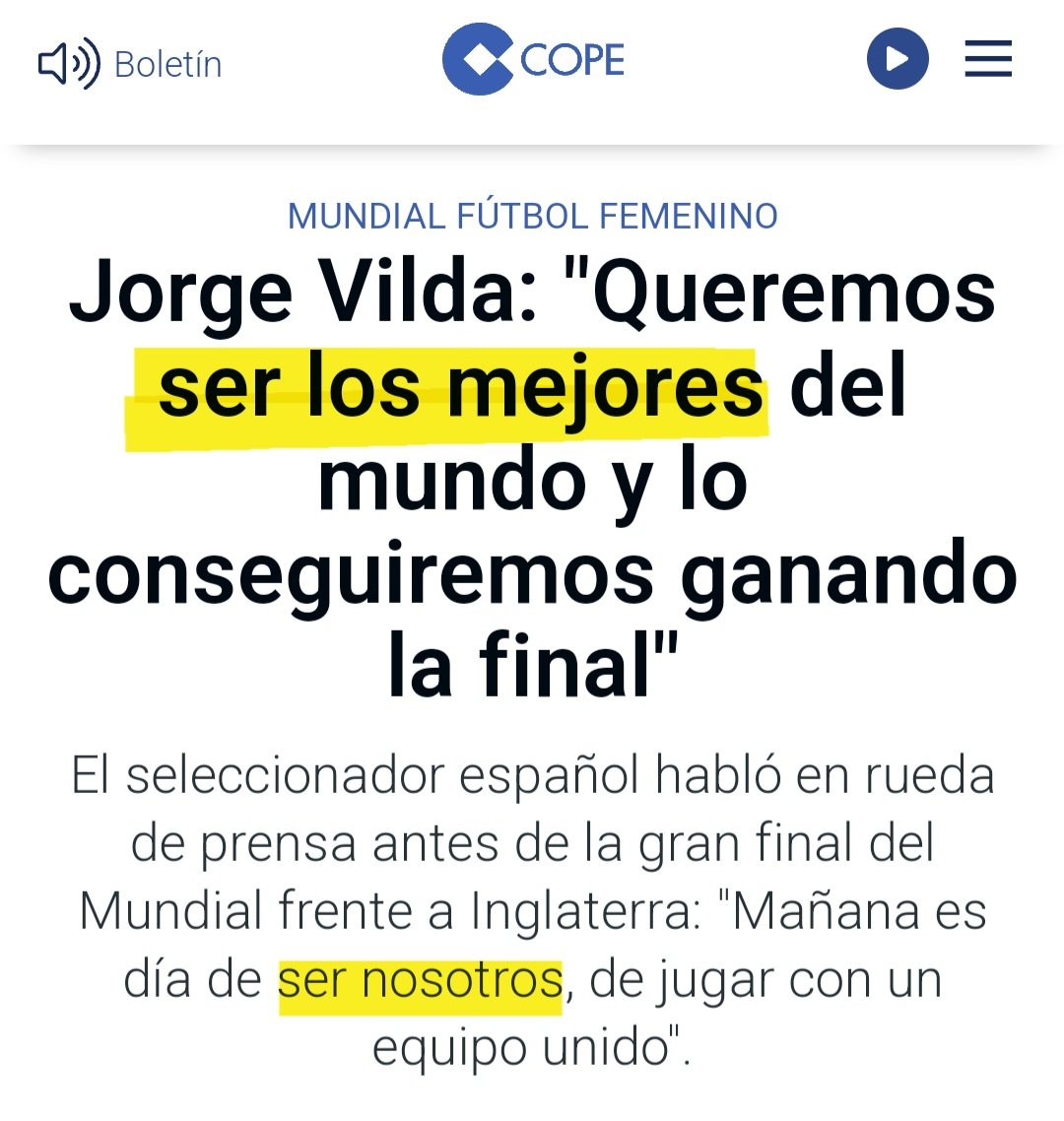 JotDownSpain's tweet photo. No son los mejores ni somos nosotros; son las mejores y son ellas. https://t.co/vQqwSu33aH