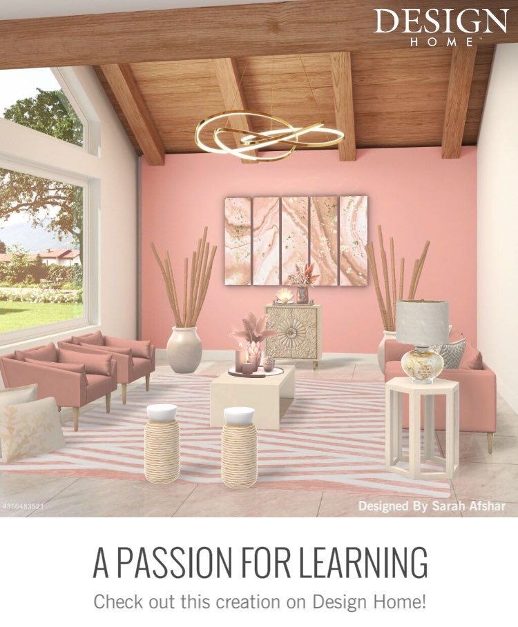 SarahAfshar's tweet photo. A Passion For Learning #DesignHome #Design #HomeDesign #Home #App https://t.co/0NurApM3zr