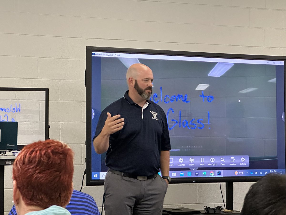 Had a great time presenting to all the middle and high school math teachers yesterday for <a href="/BeaufortCoSchNC/">Beaufort County Schools</a> showing the the benefits of <a href="/GeteGlass/">eGlass</a> @kenanfellows