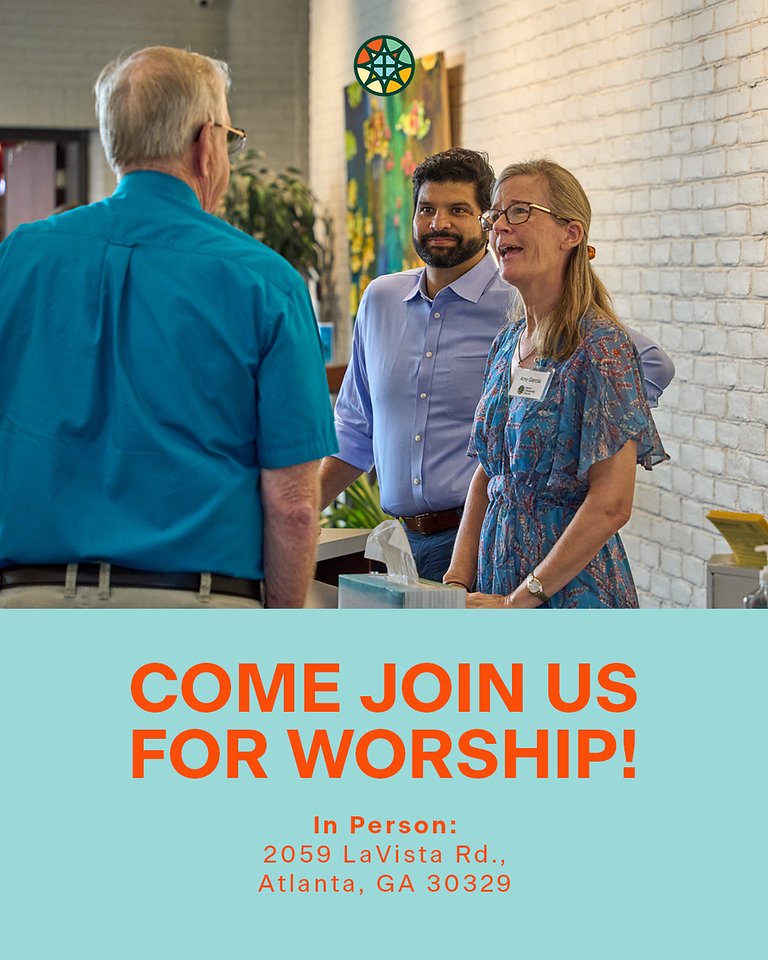 Intown_Church's tweet photo. Join us Sunday as we come together to worship and praise God.
Service starts at 10:45 AM.
Everyone is welcome!
#IntownChurchATL
#IntownCommunity
#ChangedKnownSent
#WorshipService
#BringAFriend https://t.co/FJoyKpRImI