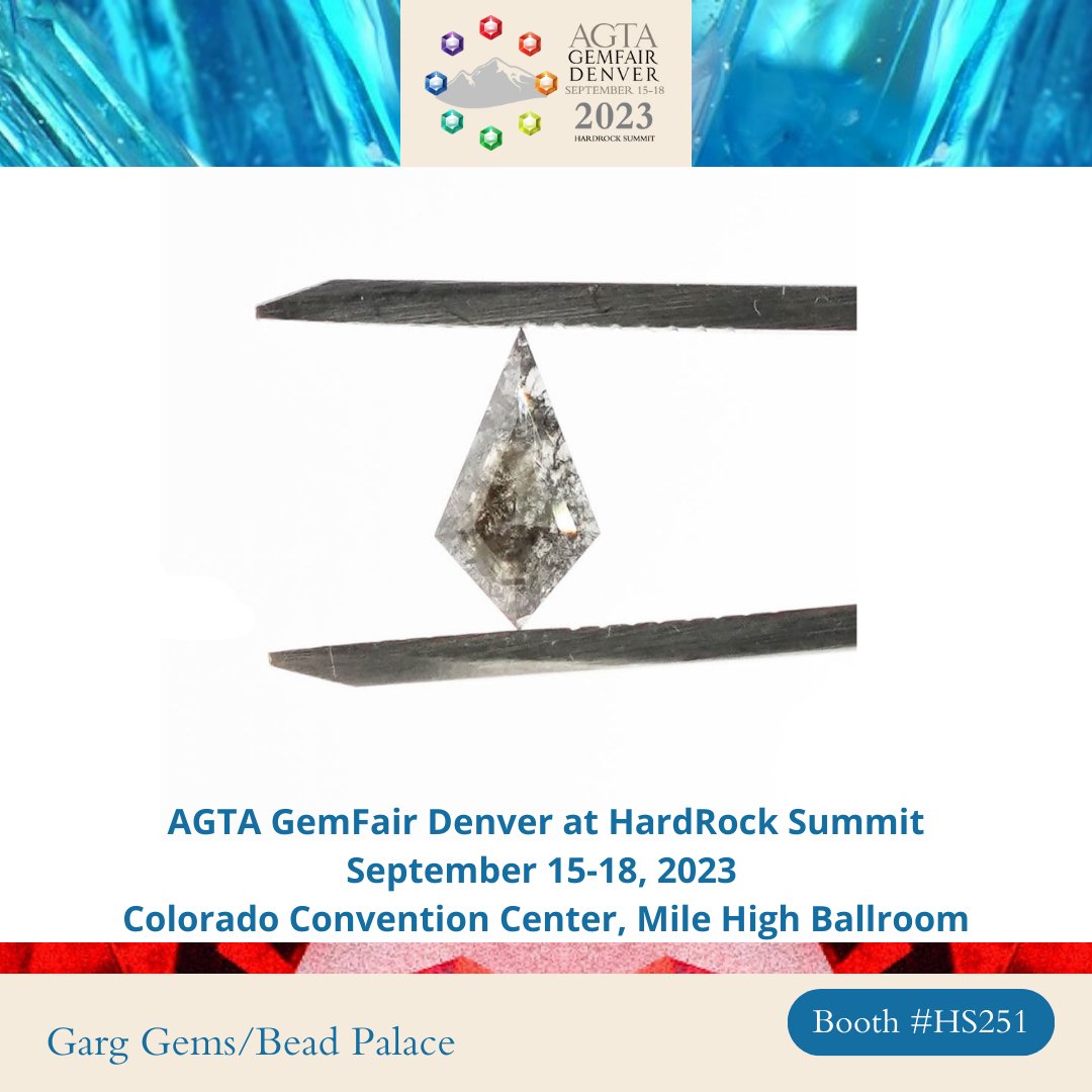 agta_gems's tweet photo. The AGTA GemFair Denver at HardRock Summit is only a few weeks away, so register to attend today!
Garg Gems/Bead Palace will be at booth #HS251 to bring you stunning color like this beautiful neutral-colored gemstone.
#AGTA #AGTAMember #AGTAGemFairDenver https://t.co/ZCQGy1tnYA