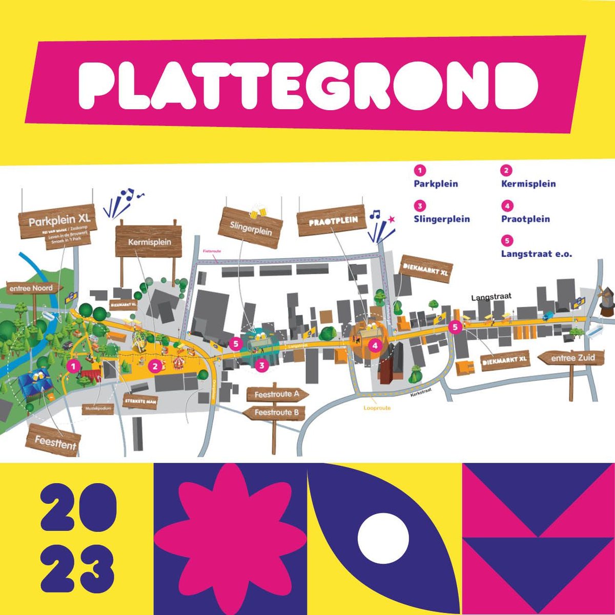 Oost, West, Diekdagen op zijn best...🙃 Daar is ie dan! 
De Wiejese Diekdaegen plattegrond!🗺️ 
Waar ben jij te vinden het eerste weekend van september?📍
#diekdaegen #2023 #dirtythirty #festival #festivalsalland #onderdompelen