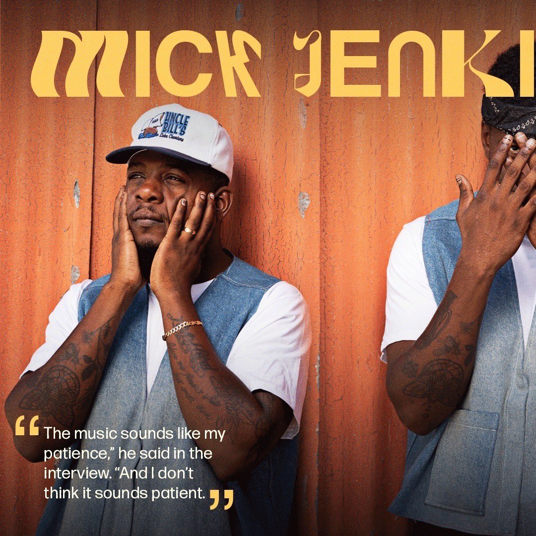 okayplayer's tweet photo. .@MickJenkins cannot be tamed! 🔥🔥🔥

Better than ever and finally free, ‘The Patience’ is feeling like his best album yet. 

Dive into our cover story with the Hip-Hop star where we discuss his new music and much more. https://t.co/W4t4NWjZv7 https://t.co/Tk9IGBkM4M