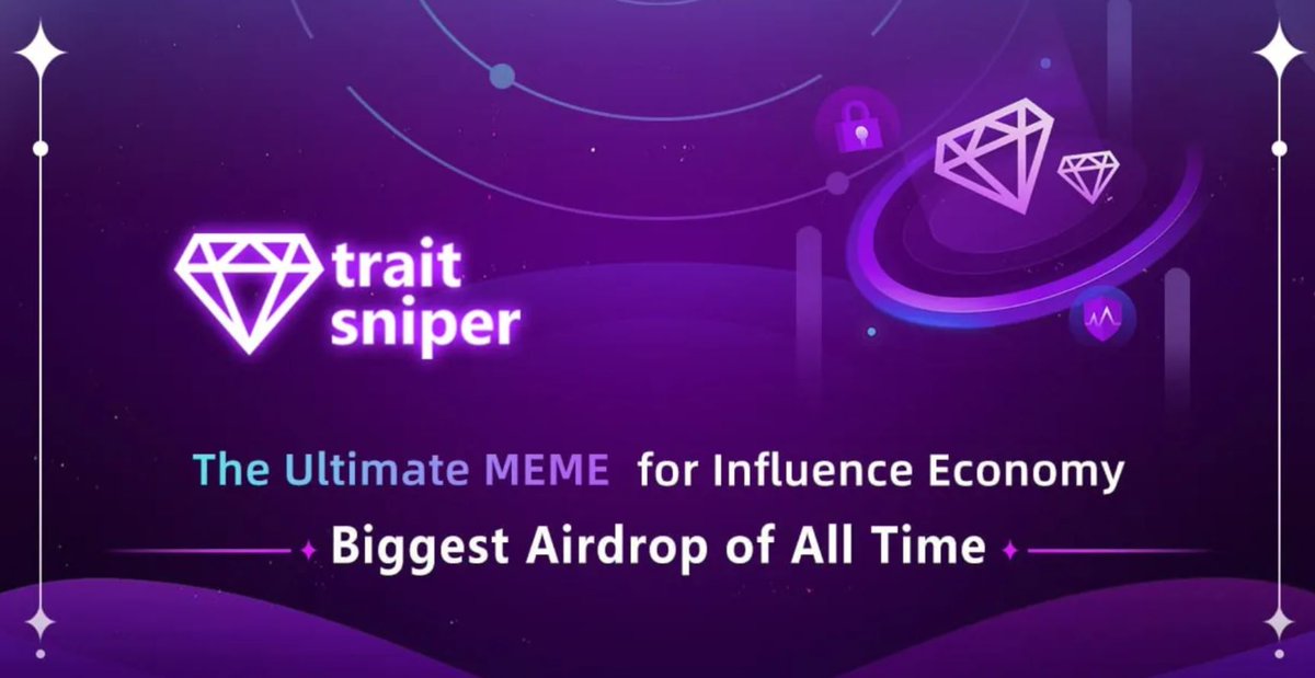 Were excited to announce $TS Carnival is live!🔥

Join the wave to get #TS airdrop rewards!🚀

More details:🔗traitsniper.one

#NFT #Coinbase $Dlance #COPIUM $LHINU #Tamadoge #StormGain #RAWDAO #Airdrop $LTC #TS #Uniswap #BTC #Web3 #1000x #Ledger #IDO #GEM #MAYC