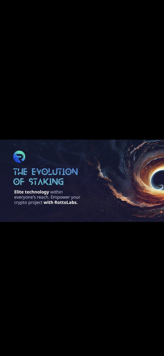 KevinHa99848313's tweet photo. #RottoLabs

I’m really excited for this project

With all the Web3 product services they have announced and now I noticed talk of tokenization of applications

All of that means #RottoLabs is not waiting on anyone, they are going places

Once people become acquainted with products such as: staking platform, coin locker, swap and now tokenization of applications they will realize that #RottoLabs is serious about becoming a factor in the crypto universe