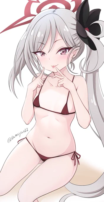 アンジュのブルアカ配信観てたら無性にムツキ描きたくなったので描いた 