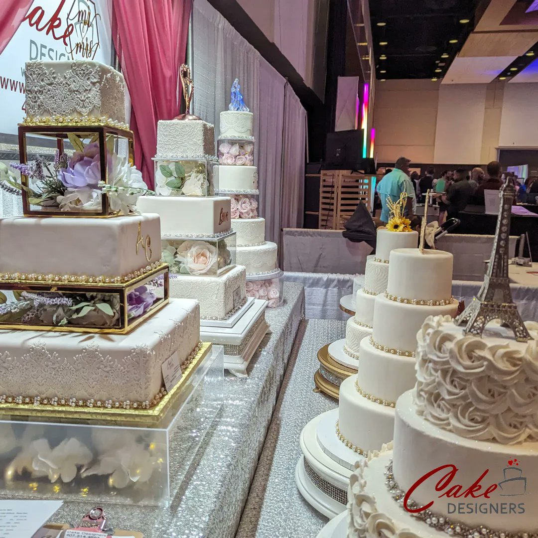 CakeDesignersPA's tweet photo. Did you miss us at the bridal expos last weekend? Don’t worry, we will save you some samples at our next show: The Summer Breeze Wedding Expo at the Lake Mary Events Center in Lake Mary, Florida, brought to you by Longwood Events.

RSVP here: https://t.co/1xN7vMh92j. https://t.co/nruD3CCvOJ