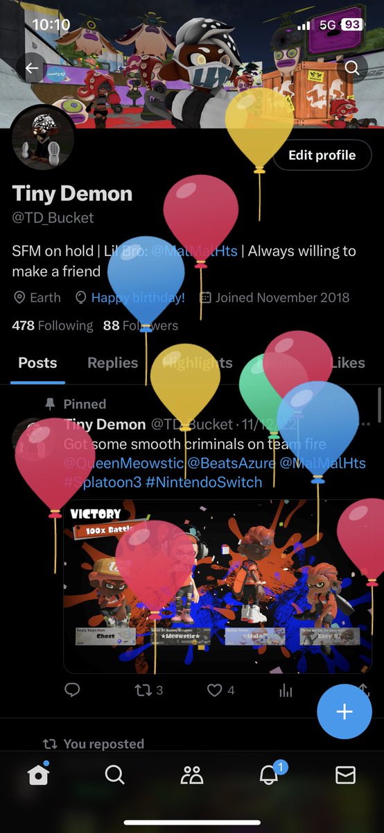 TinyAfroDemon's tweet photo. Guess it’s that time of the year again #birthday https://t.co/VOutmWPvbQ