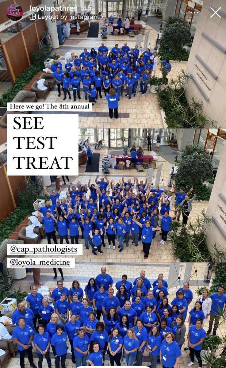 Proud of Loyola! Another SEE TEST TREAT! <a href="/eva_wojcik/">Eva Wojcik, MD</a> <a href="/RGordezkyMD/">Rachel Gordezky</a> <a href="/barkanga/">Güliz Akdaş Barkan</a> <a href="/SandoraHaddad/">Sandra Haddad, MD</a>