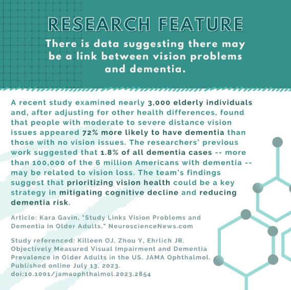 simplyneurosci's tweet photo. Check out this new Research Feature on a potential link between dementia and vision problems🧠
#fact #research #neuro #psychology #simplyneuroscience #researchfeature #facts #neuroscience #dementia https://t.co/d7C9bEhwyi