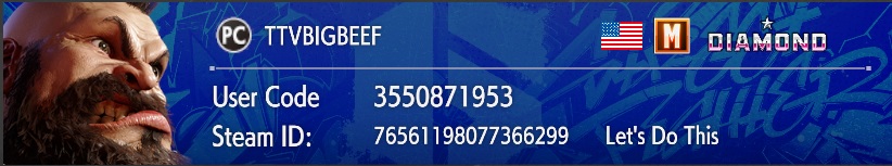 BigBeefrgv's tweet image. I know it ain't a huge deal but it's a small accomplishment for me finally hit Diamond I been playing Modern zangief since I saw @JWonggg  video lol  maybe I'll try and grind it out to Masters 
#SF6 #ModernControl