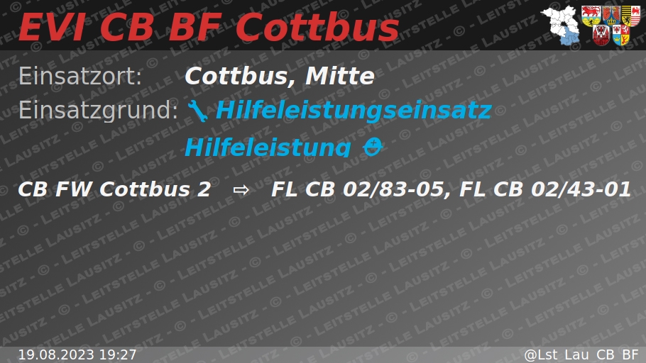EVI CB BF Cottbus (@Lst_Lau_CB_BF) / Posts / X