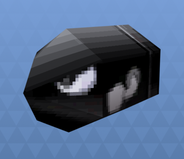 Guhuhbreee's tweet photo. @MarioBrothBlog @Mari0haraZONE Low poly Bullet Bill is video game character design goals https://t.co/uT1cfwb6TE