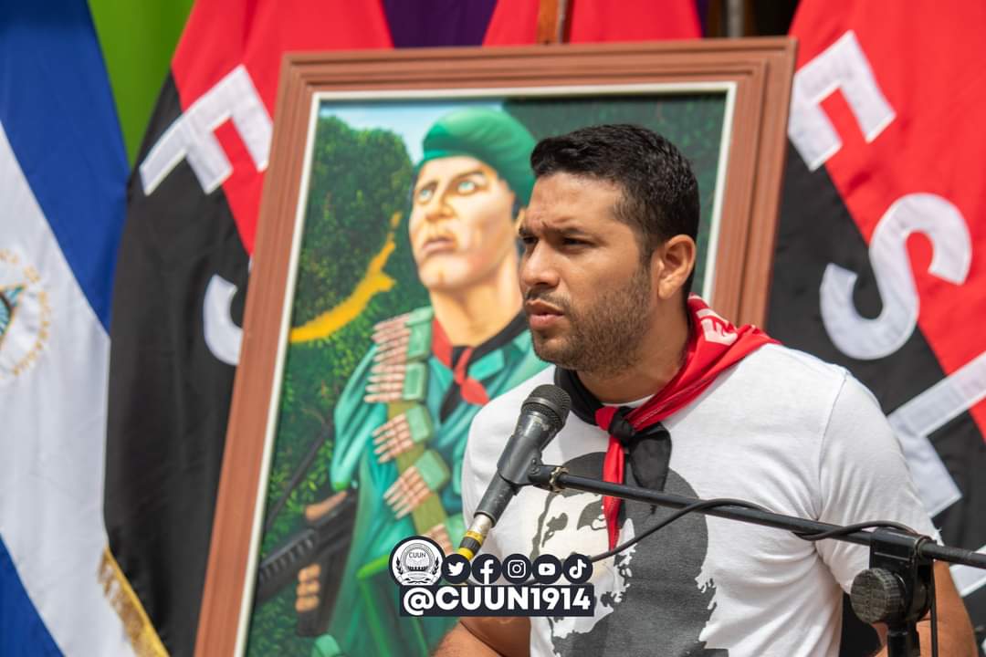 cuununan's tweet photo. Acto Político Central, en saludo al 77 aniversario del natalicio de nuestro comandante Edgard Munguía Álvarez.

#CUUN1914
#ALCUUNMUNGUIA https://t.co/QEYIRlLo16