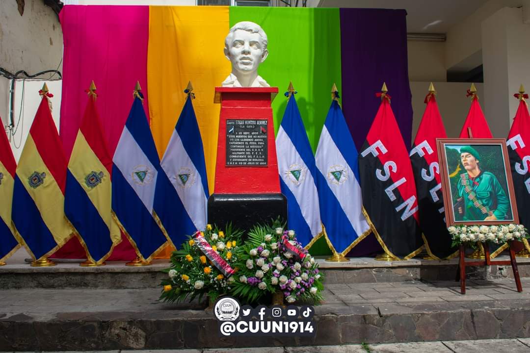cuununan's tweet photo. Acto Político Central, en saludo al 77 aniversario del natalicio de nuestro comandante Edgard Munguía Álvarez.

#CUUN1914
#ALCUUNMUNGUIA https://t.co/QEYIRlLo16
