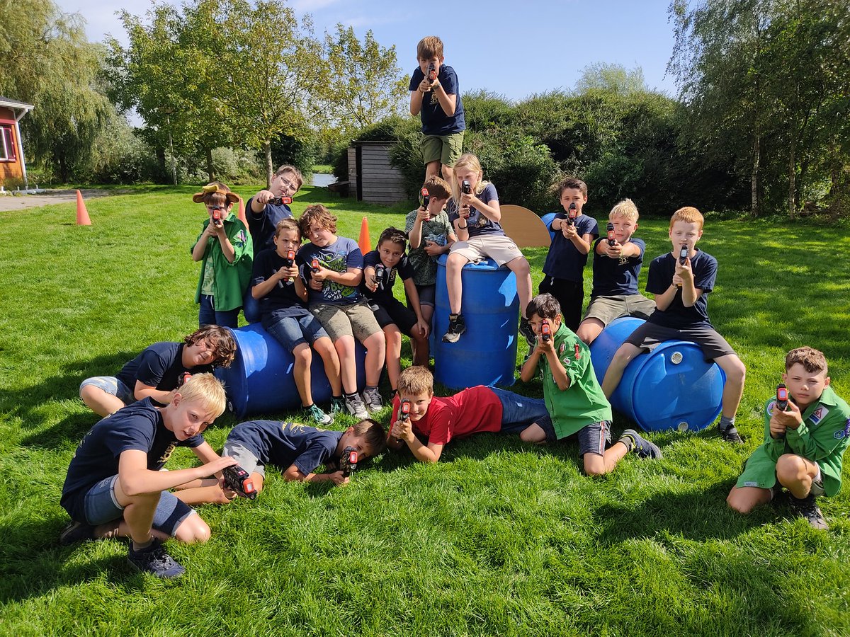 SconoWelpen's tweet image. De laatste opkomst met onze groep! #Lasergamen #Scono