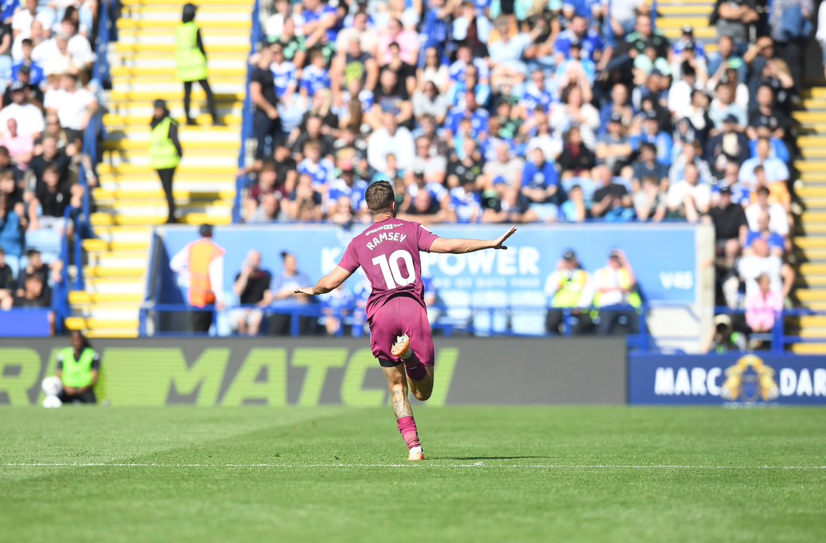 aaronramsey's tweet image. Been waiting for that feeling 💜 Gutted we couldn’t take our chances but a lot of positive to build on. Early days, big game for us to look forward to next week. Away fans different class again 🙌🏼👏🏼 @CardiffCityFC