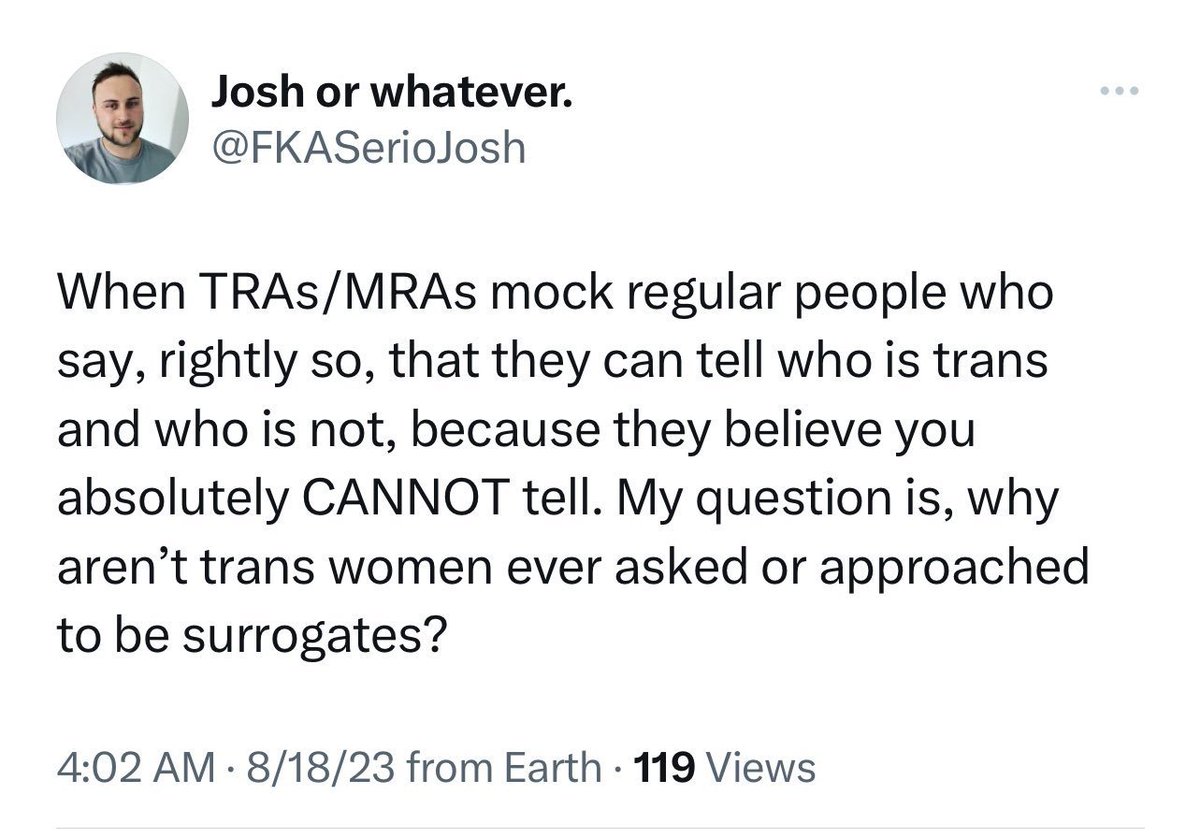 ErinInTheMorn's tweet photo. Everyone is dunking on this guy so I think I'll jump in too.

I went to get an X-ray before my bottom surgery, and the doctor and radiology nurse literally gave me a uterus shield after repeatedly asking me if I could be pregnant. https://t.co/4CLEH052dr