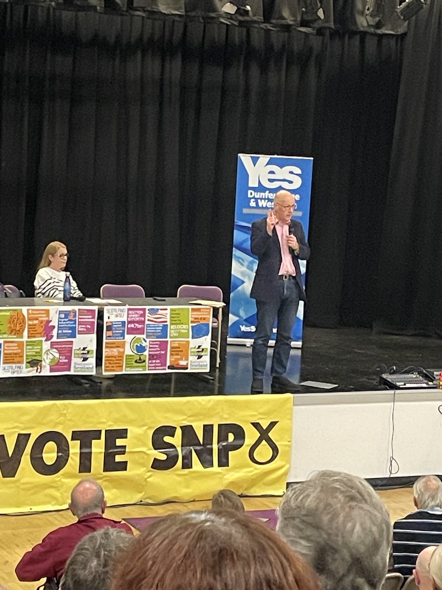 ⁦@theSNP⁩ Mid Scotland and Fife Regional Assembly today in Kinross with ⁦@HumzaYousaf⁩ ⁦@S_A_Somerville⁩ ⁦⁦@JohnSwinney⁩ ⁦@KeithBrownSNP⁩ ⁦@JennyGilruth⁩ ⁦@StewartHosieSNP⁩ and many others. Independence is front and centre for GE 24