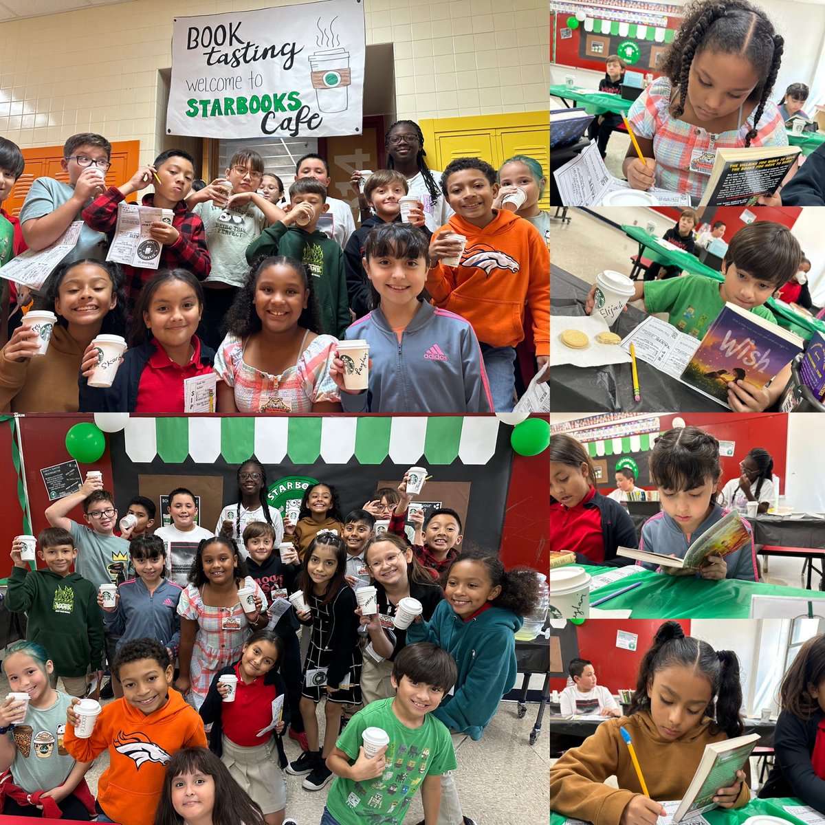 mrslewiiis's tweet photo. What a great morning of reading we had! The kiddos were introduced to new books we think they’ll enjoy in 4th grade. They experienced many genres, and had so much fun in the process.  #booktasting
#theyaremyWHY @dbaeza3YISD @PHES_IYoungs @MarigelyUrena @Edna_Ch16 @PebbleHillsES https://t.co/cya1QVNM31