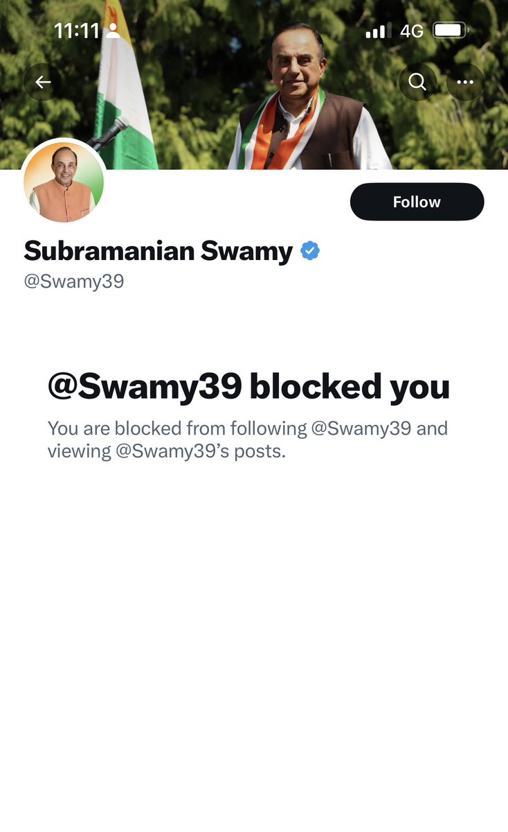 Don’t miss the Shubhmahurat when I discovered I’d been blocked. 😀