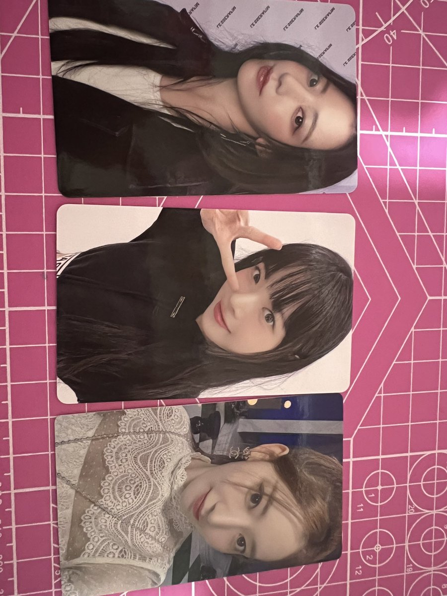 bellapcss's tweet image. Wts
 Le sserafim

400 ea

Mop:gcash
Mod:sco, j&amp;amp;t

🫶🏻🫶🏻🥹🫶🏻🫶🏻