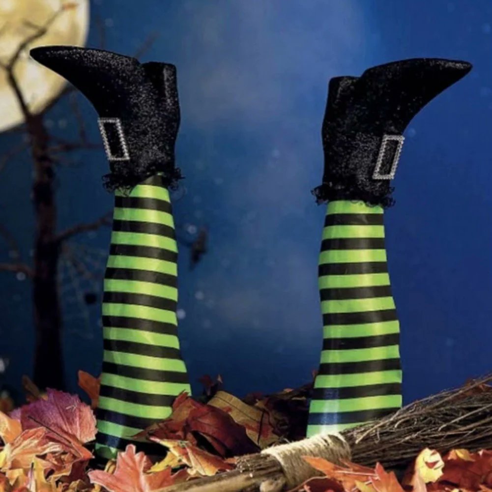 TheSpottedToad1's tweet photo. Witch Leg Stakes

https://t.co/fR8ElRM2Ml

#halloweendecor #halloweenscarecrow #halloweenscary #scarecrow #ghosts #halloweenghosts #flyingghosts #witches https://t.co/U8GWHbKSuG