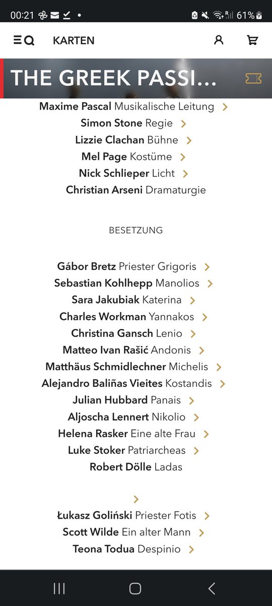 UEhrensberger's tweet photo. Flüchtlingsdrama mit Esel: #GreekPassion #Salzburg #BohuslavMartinu's Musik ist glücklicherweise raffinierter als die grob in gut und böse unterteilten Charaktere. #SimonStone inszeniert plakativ und (fast zu) gefällig. Musikalisch großartig,#MaximePascal am Pult elegant-souverän https://t.co/T8cIoUTYts