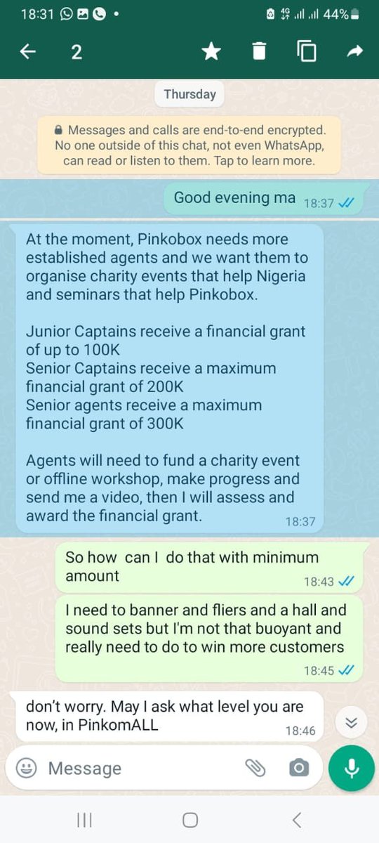 PinkoBox001's tweet photo. 🌐🌐🌐PINKOBOX's outstanding members conduct offline activities and receive financial support from PINKOBOX!🔥🔥🔥 https://t.co/2wx0571Fbz