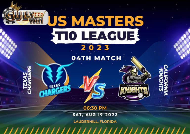Epic Showdown Alert! Today #CaliforniaKnights bring the heat to #Lauderhill, #Florida, as they clinch a thrilling victory against the #TexasChargers by a whopping 48 runs! 🔥🔥What a match, what a win! 🏆gullywin.com 

#CricketFever #Ashwin #Gullywin #onlinecasino