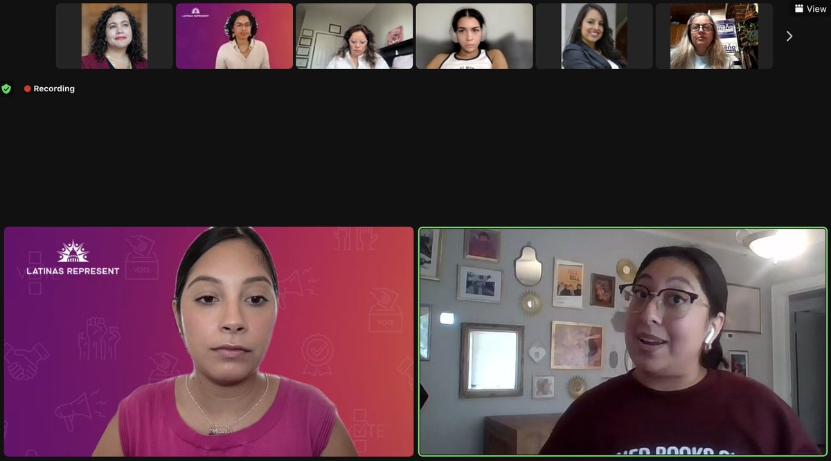 On knowing your 'why' & communicating your platform, @cecilia4tx: There's a really icky correlation w/ politics sometimes, especially historically. It's just been affluent, elderly, white men that tend to run [because], 'Oh, why not?' ... #LRMasterClass @voteforlopez