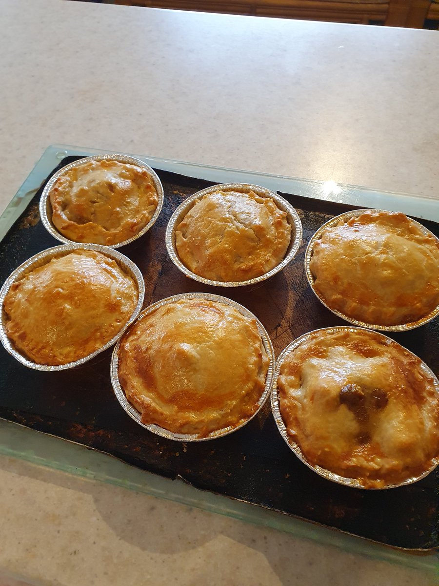 First attempt at meat and potato pies