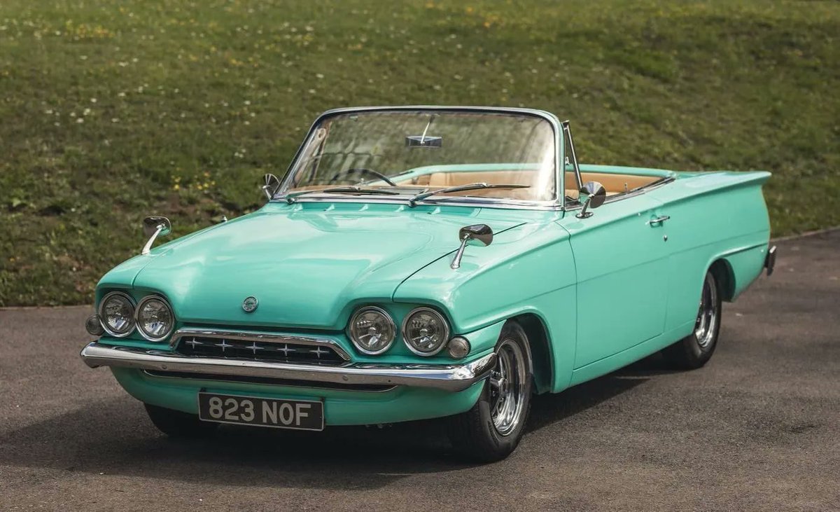 Retroprojects's tweet photo. 1964 Ford Consul Capri Convertible
Ad - See eBay link >> https://t.co/YZvIMYYs89
#fordconsulcapri #consulcapri #convertible #classiccar #classiccarforsale https://t.co/pD8PDDiyEE