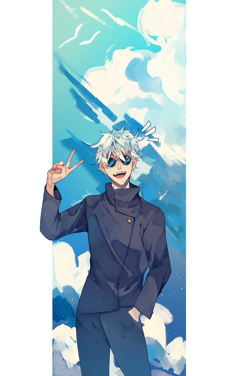 五条悟 「Some more of these boys <3They're doi」|CrimsonChains♡ Anime Detour AA D1♡のイラスト